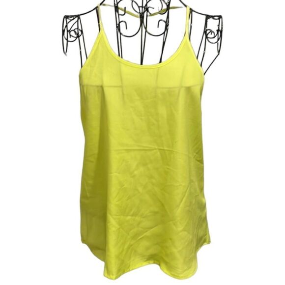 Forever 21 Neon yellow tank size S - Picture 1 of 6